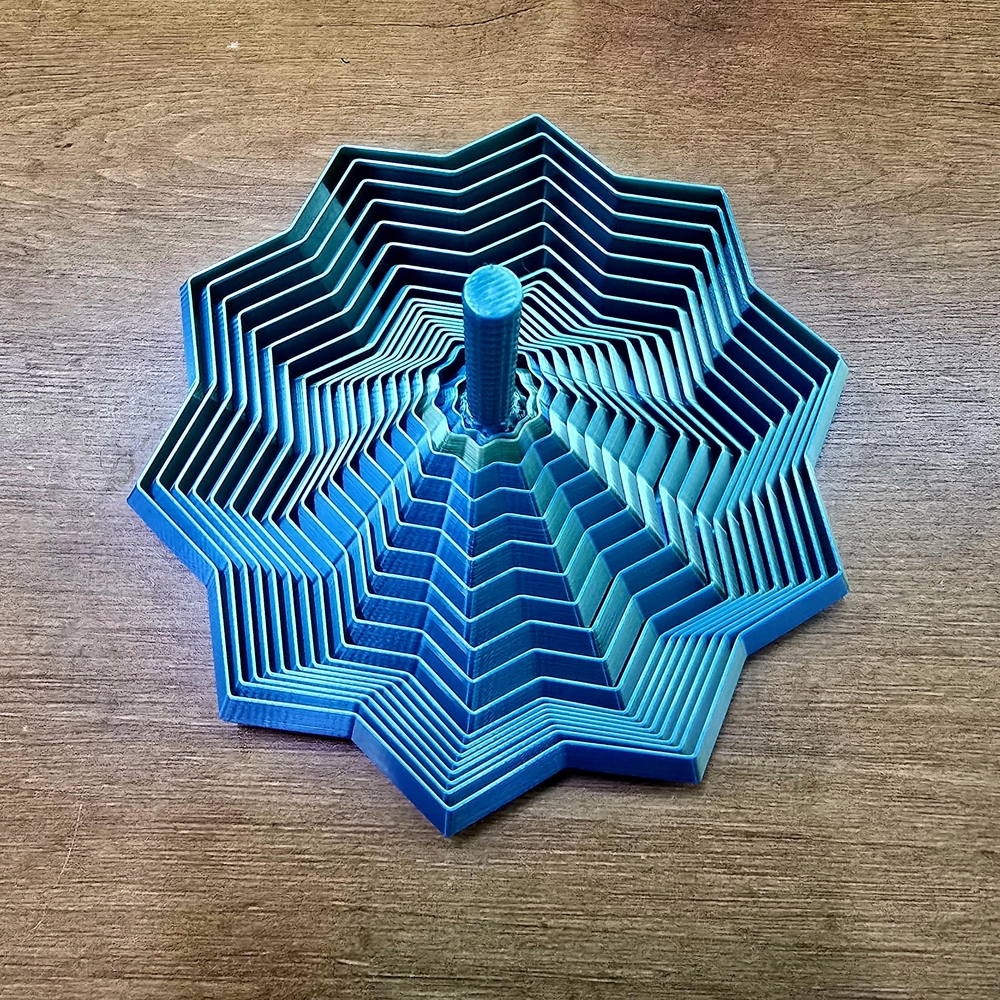 Dual Color Star FIDGET Toy